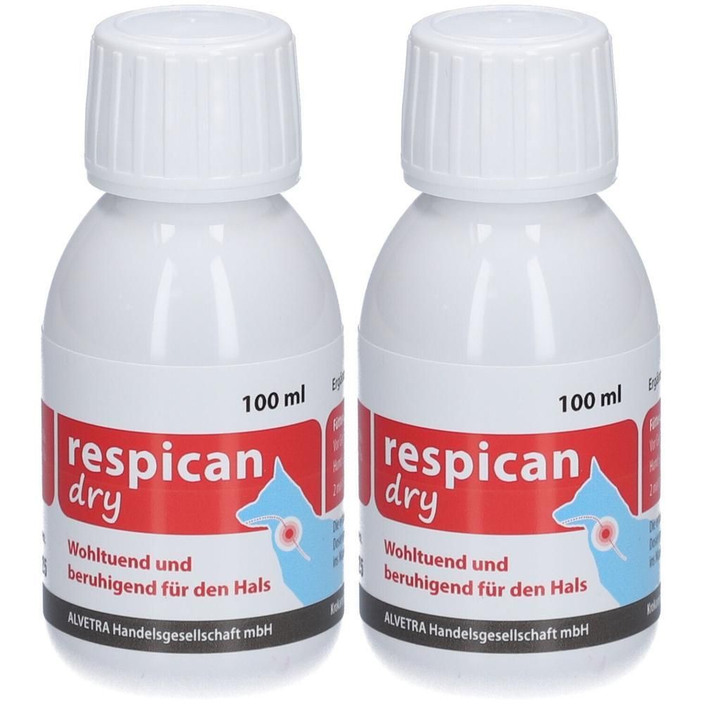 Alvetra Respican DRY Erg.Futterm Saft f.Hunde 2x 2x1x100 ml
