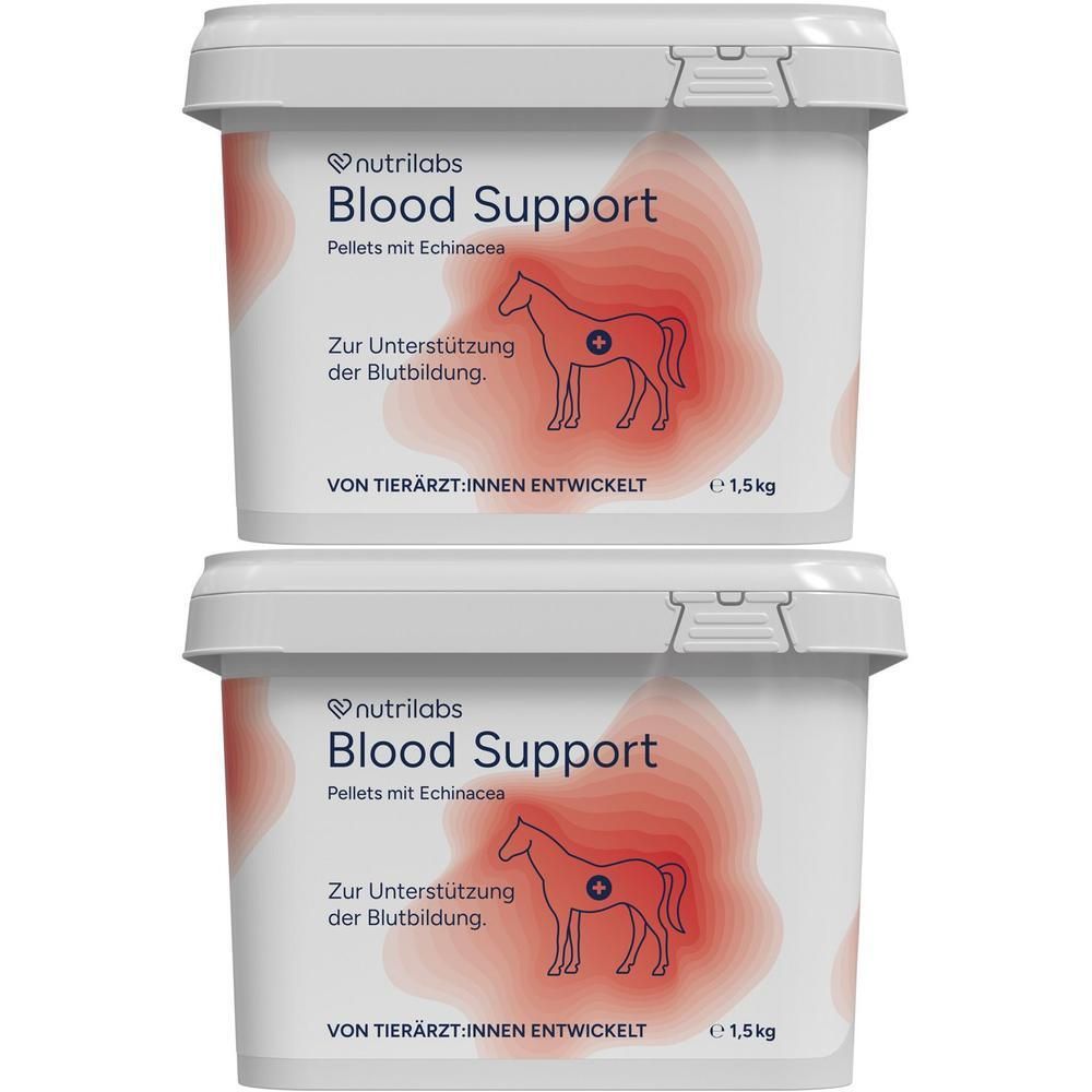 Blood Support Pellets f.Pferde 2x 2x1,5 kg