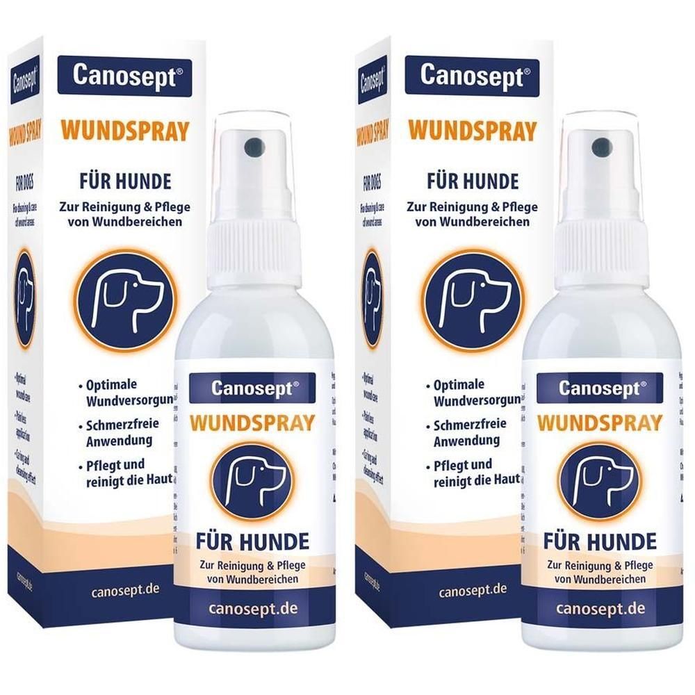 Canosept Wundspray f.Hunde 2x 2x75 ml Lösung