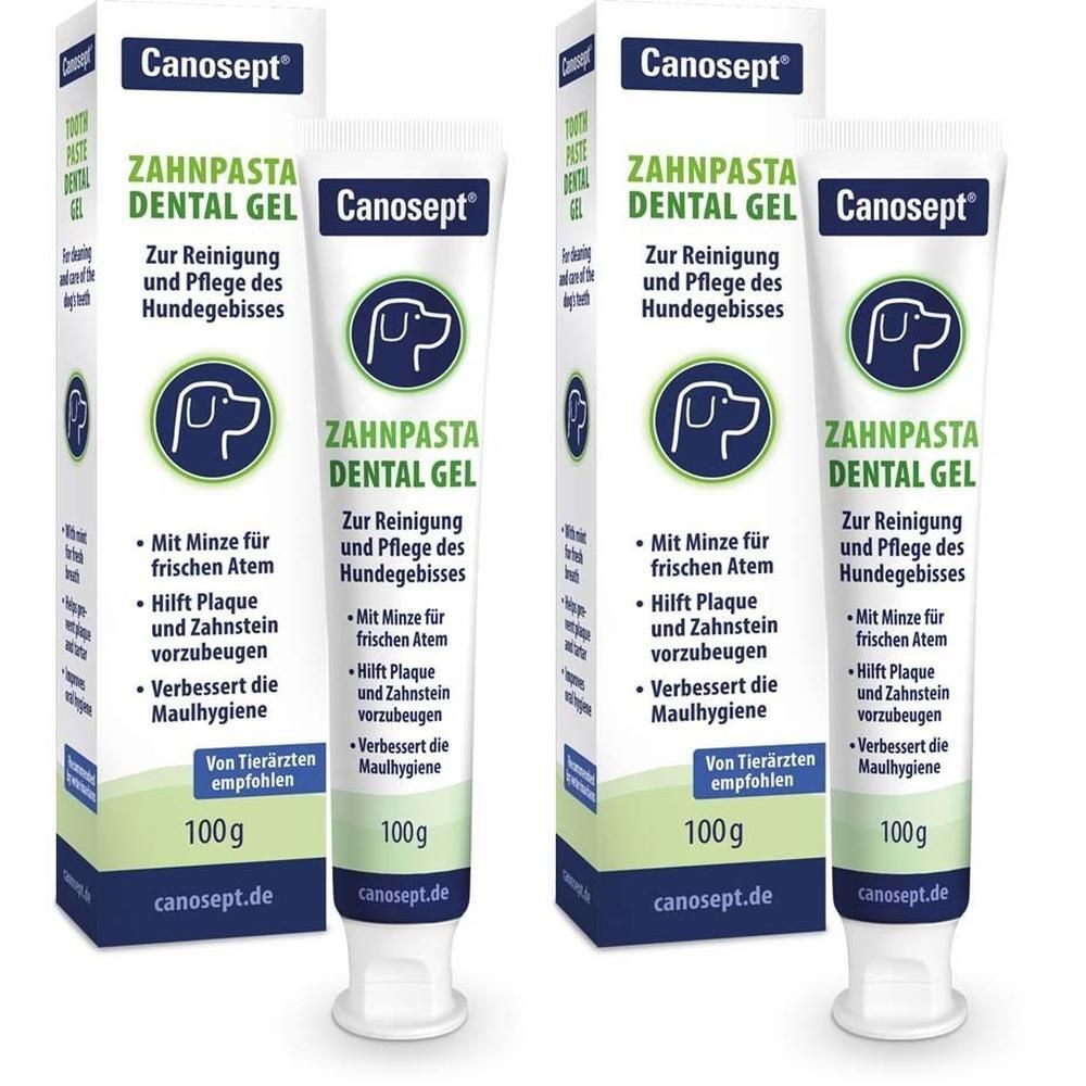 Canosept Zahnpasta f.Hunde 2x 2x1 St Gel