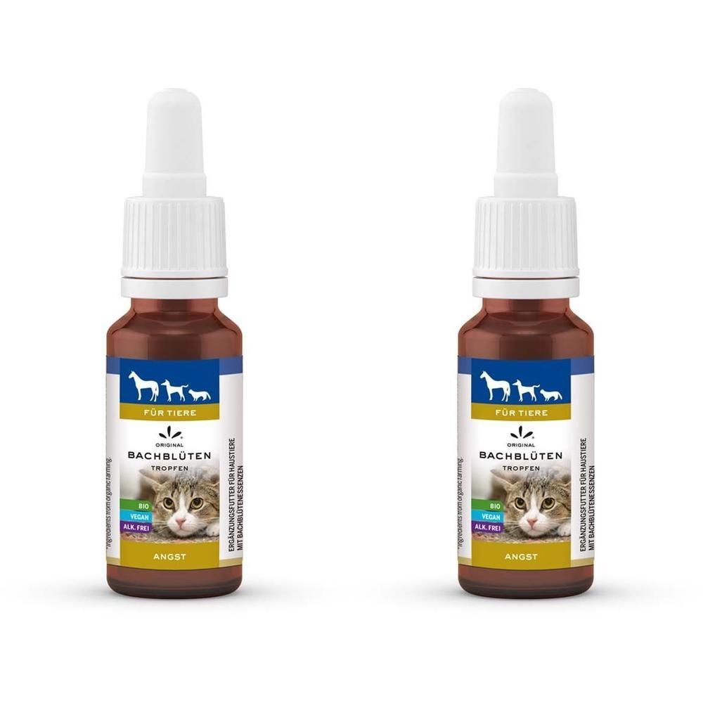 Bachblüten Tiere Tropfen Angst 2x 2x20 ml
