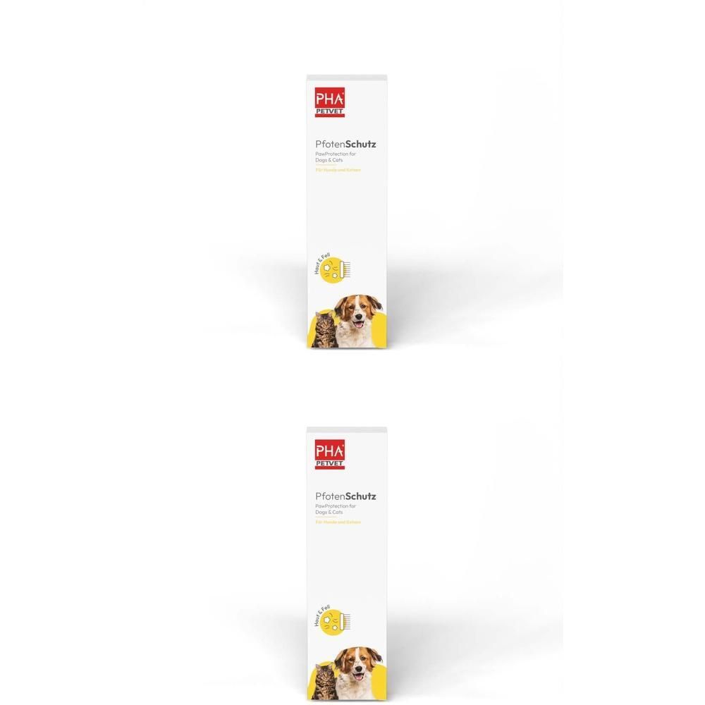 PHA PfotenSchutz Paste f.Hunde 2x 2x125 g