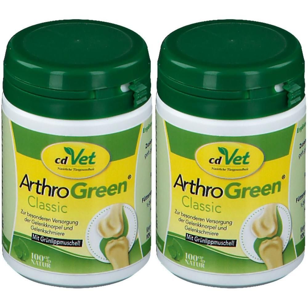Arthrogreen Classic Pulver f.Hunde/Katzen 2x 2x25 g
