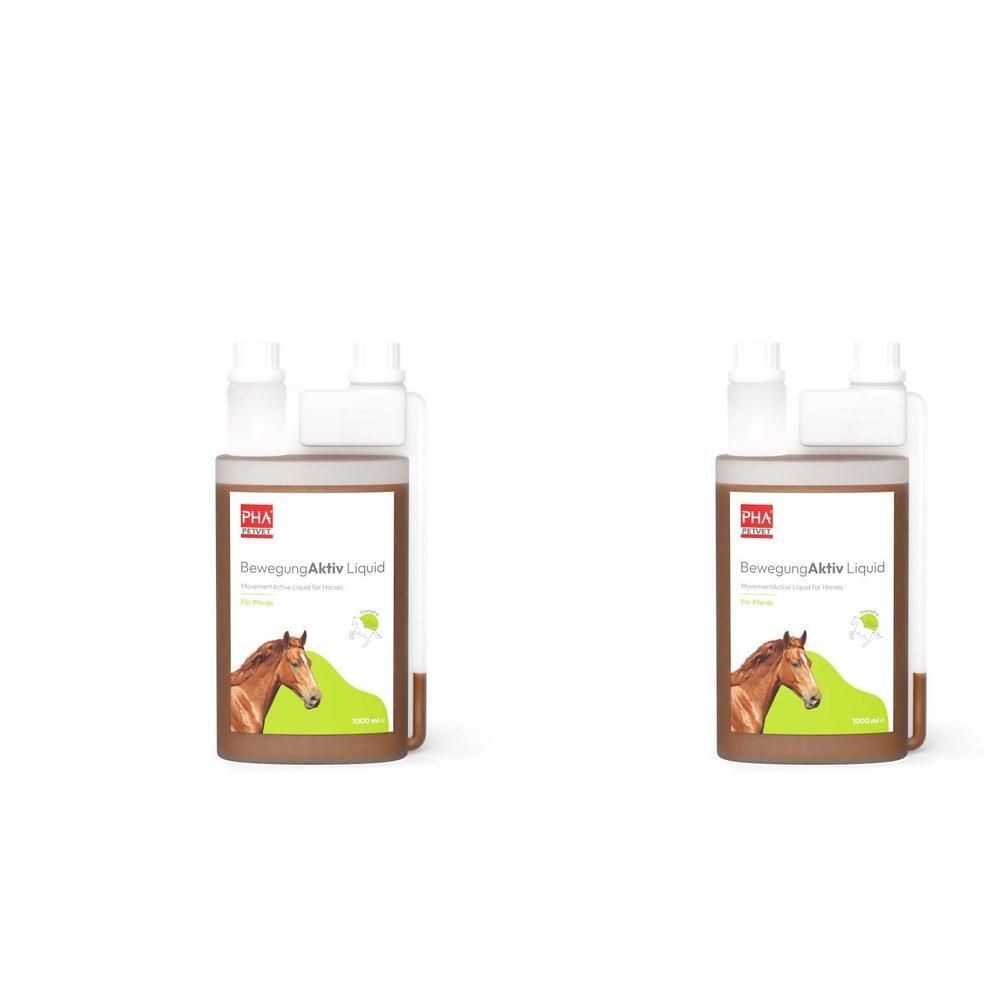 PHA BewegungAktiv Liquid f.Pferde 2x 2x1000 ml Lösung
