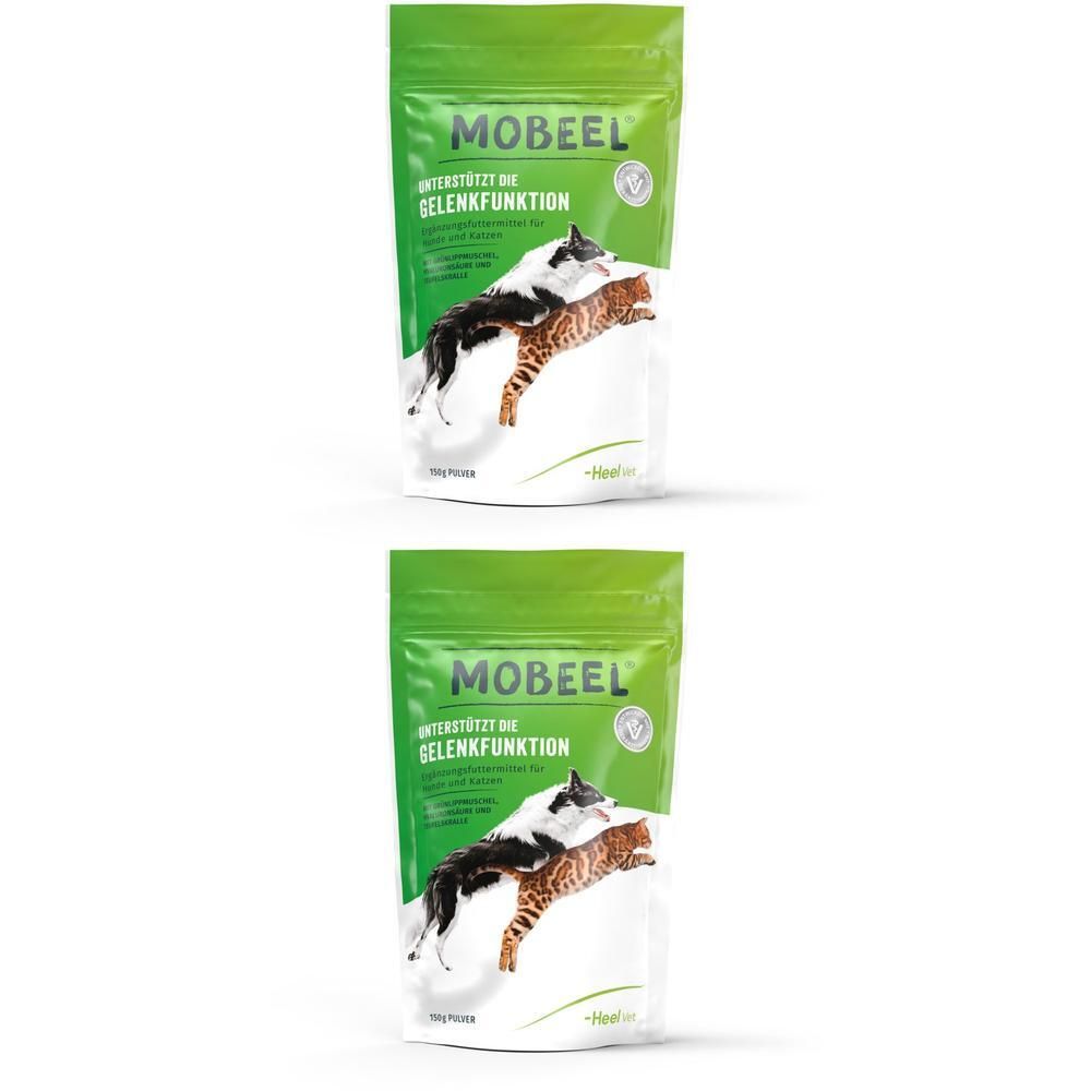 Mobeel Erg.Futterm.Pulver f.Hunde/Katzen 2x 2x150 g Pulver