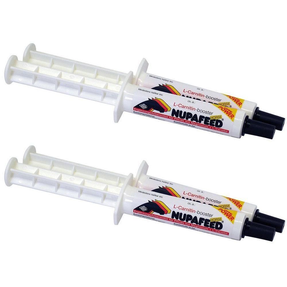 Nupafeed Horse L-Carnitin booster Paste f.Pferde 2x 2x10x27,5 g