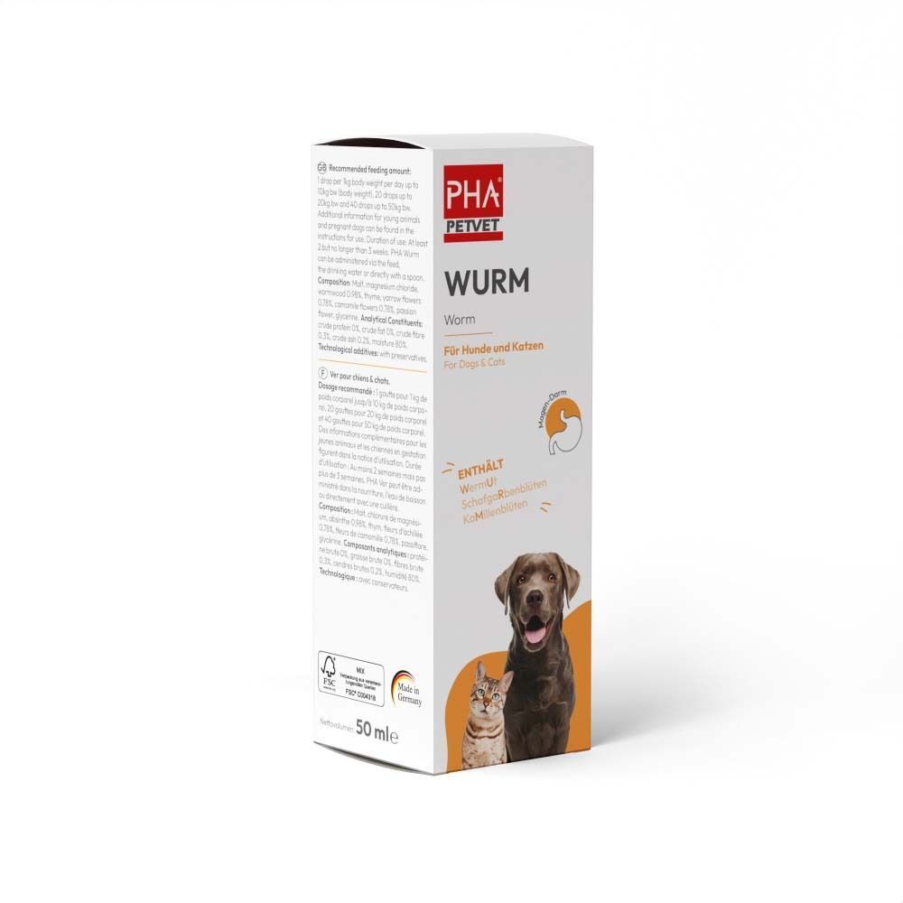 Produktverpackung. Weiß, mit rotem Logo und Produktnamen. Enthält Informationen und Abbildungen.