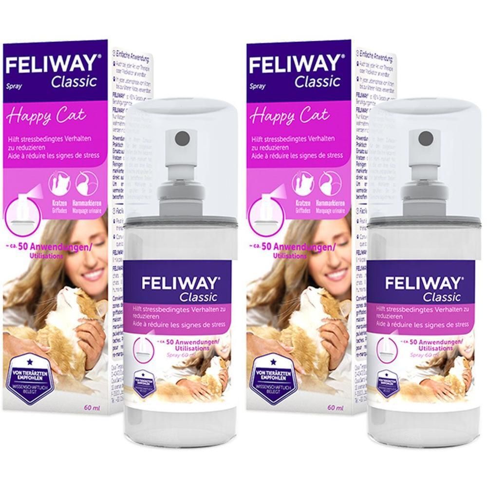 Feliway Classic Spray f.Katzen 2x 2x60 ml