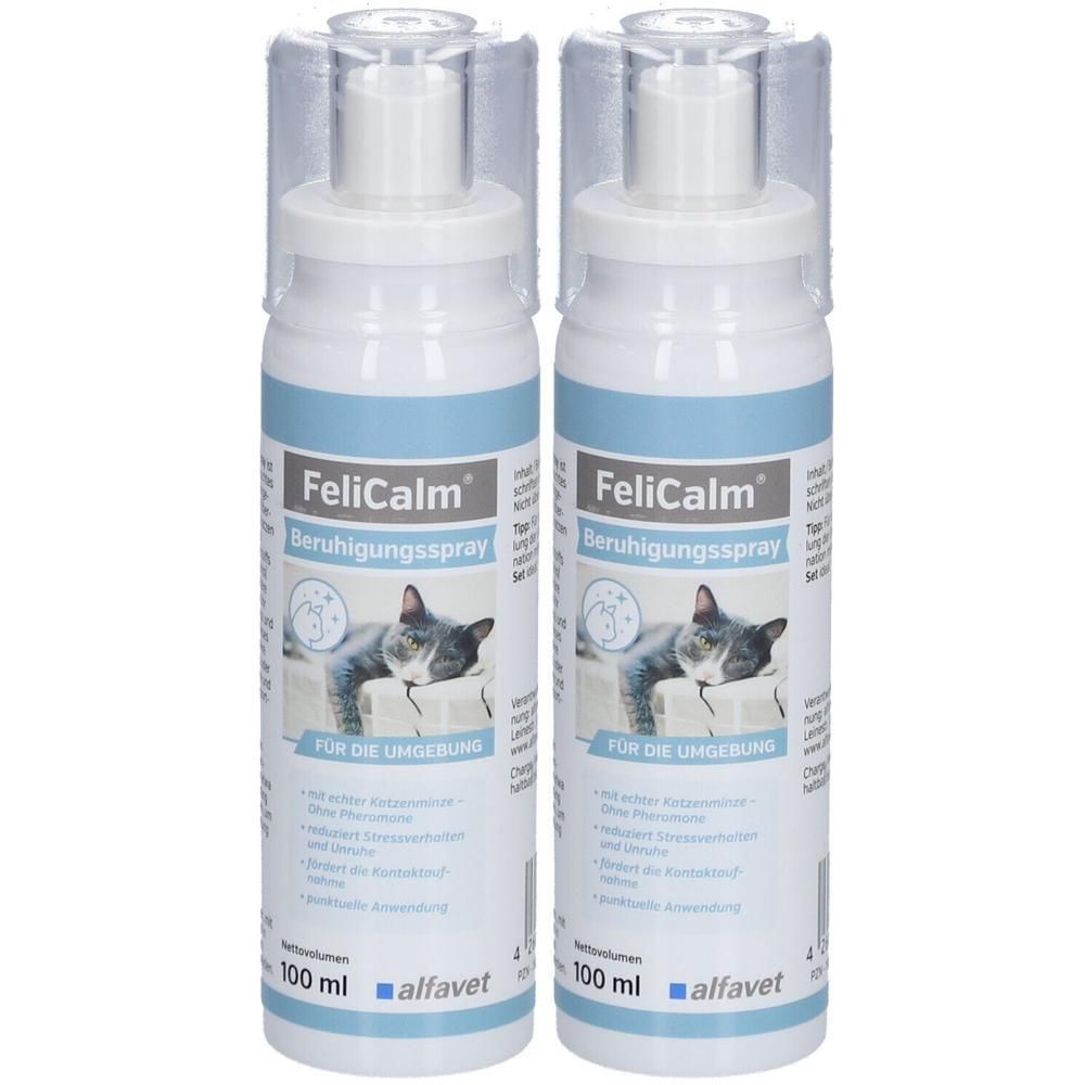 Felicalm Beruhigungsspray f.Katzen 2x 2x100 ml Spray