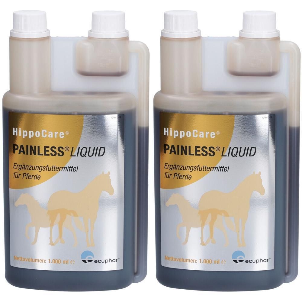 Ecuphar HippoCare Painless Liquid Erg.FM f.Pferde 2x 2x1x1000 ml Liquidum