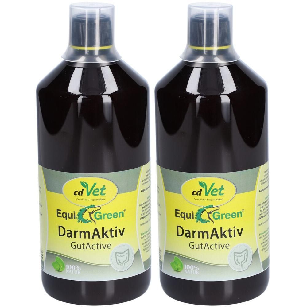 Darmaktiv flüssig Pferd 2x 2x1000 ml Flüssigkeit