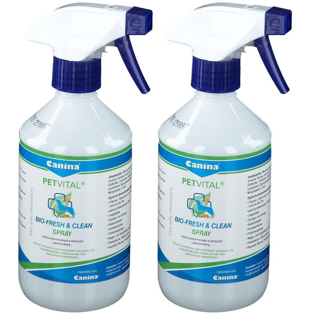 Petvital Bio Fresh & Clean Spray vet. 2x 2x500 ml