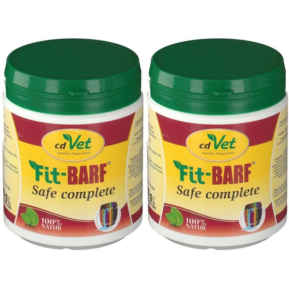 Fit-Barf Safe complete Pulver f.Hunde/Katzen 2x 2x350 g