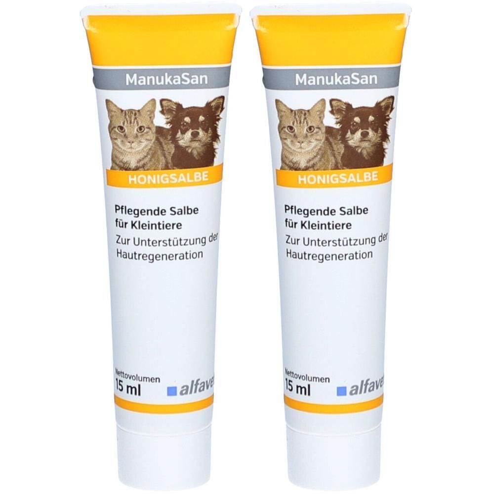 Manukasan pflegende Salbe f.Tiere 2x 2x15 ml
