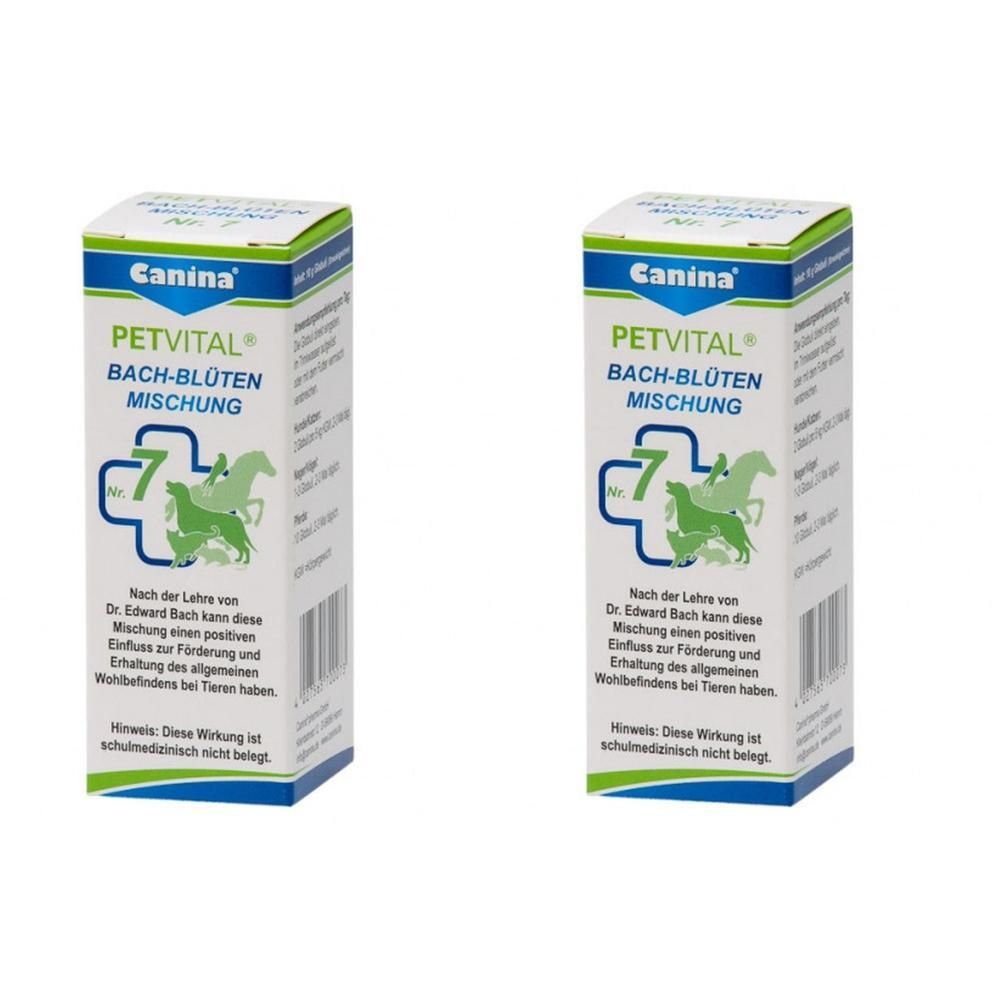 Petvital Bachblüten Nr.7 Globuli vet. 2x 2x10 g