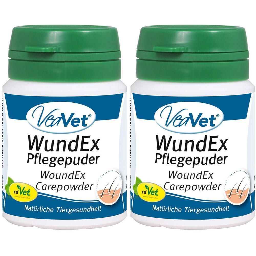 Wundex Pflegepuder vet. 2x 2x15 g Puder