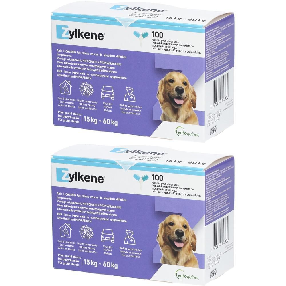 Zylkene Kapseln f.große Hunde 2x 2x100 St