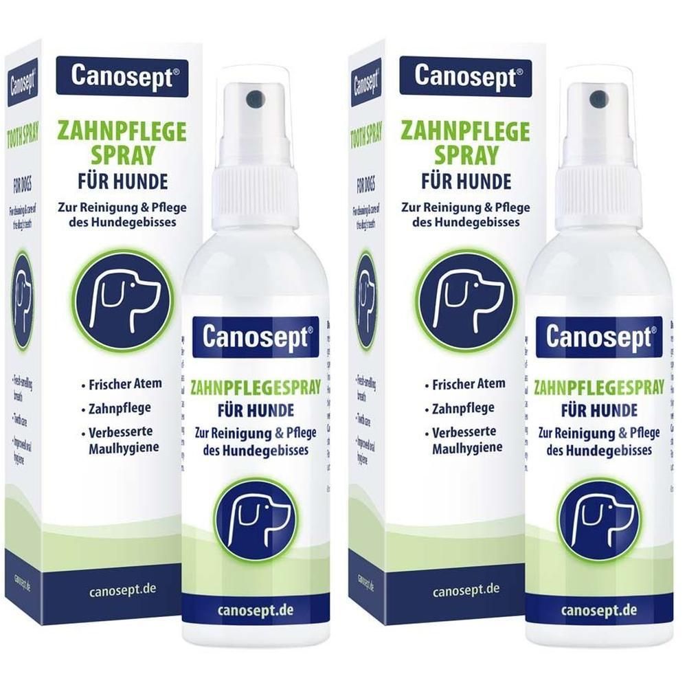 Canosept Zahnpflegespray f.Hunde 2x 2x100 ml Lösung