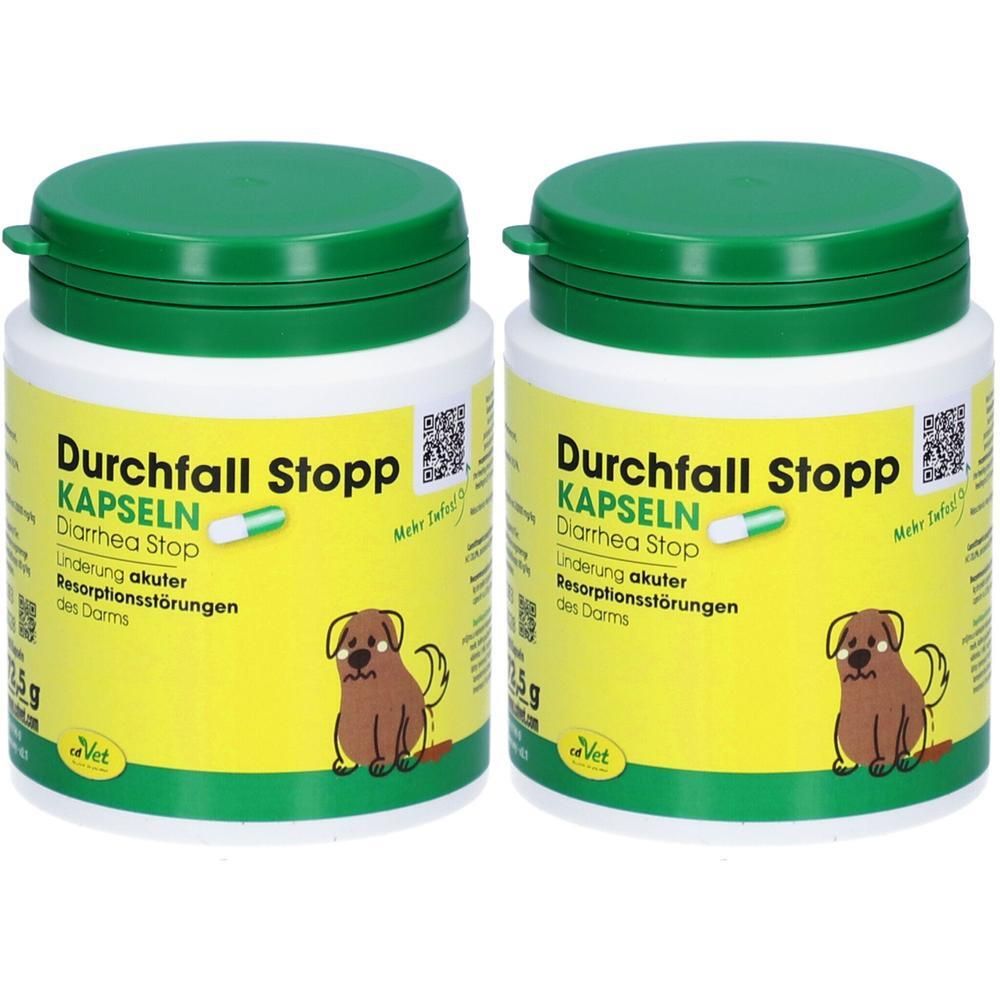 Durchfall Stopp Kapseln f.Hunde/Katzen 2x 2x100 St