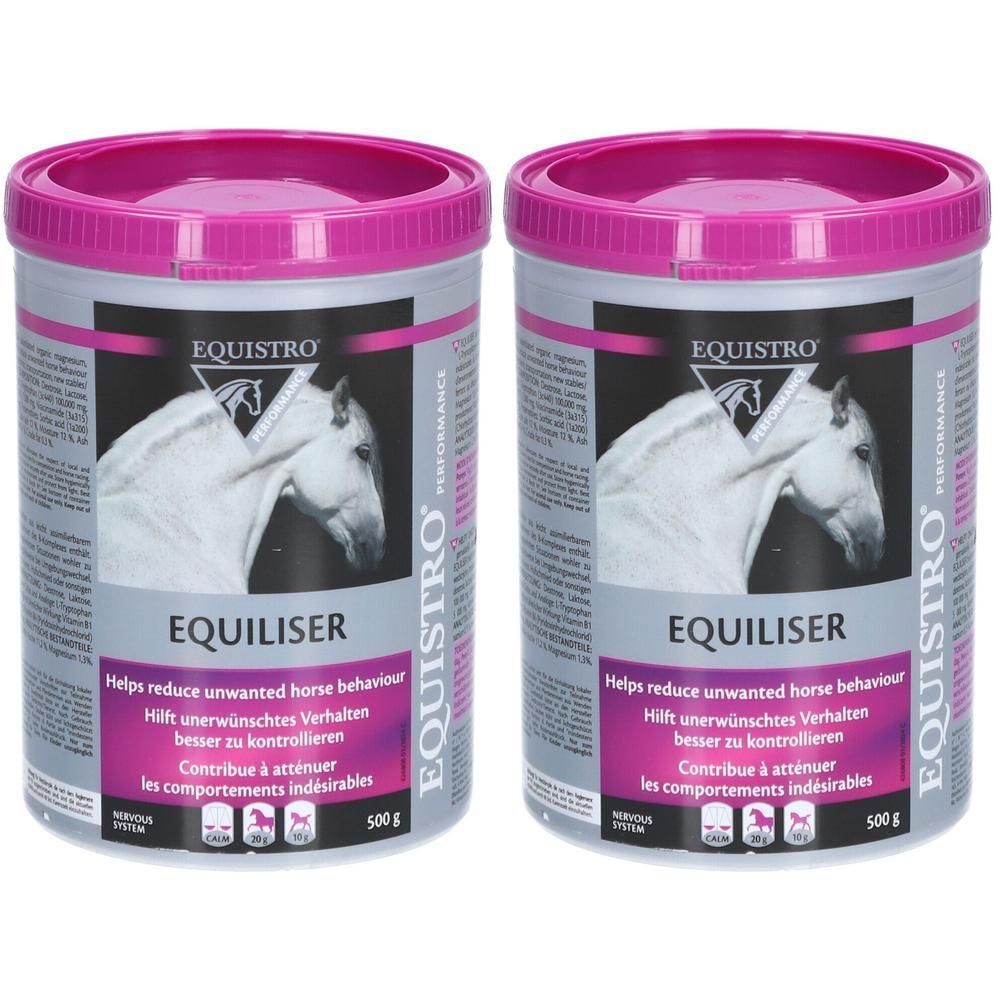Equistro Equiliser Erg.Futterm.Pulver f.Pferde 2x 2x500 g Pulver