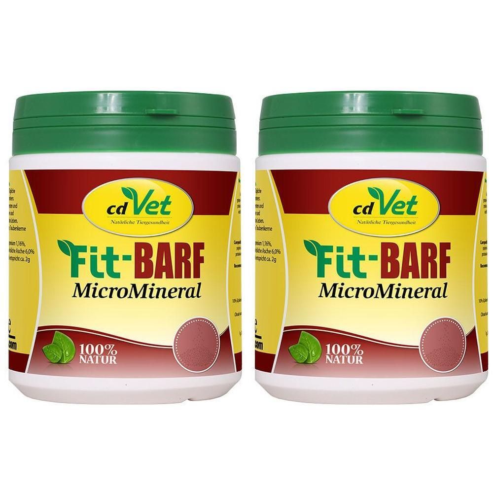 Fit-Barf MicroMineral Pulver f.Hunde/Katzen 2x 2x500 g
