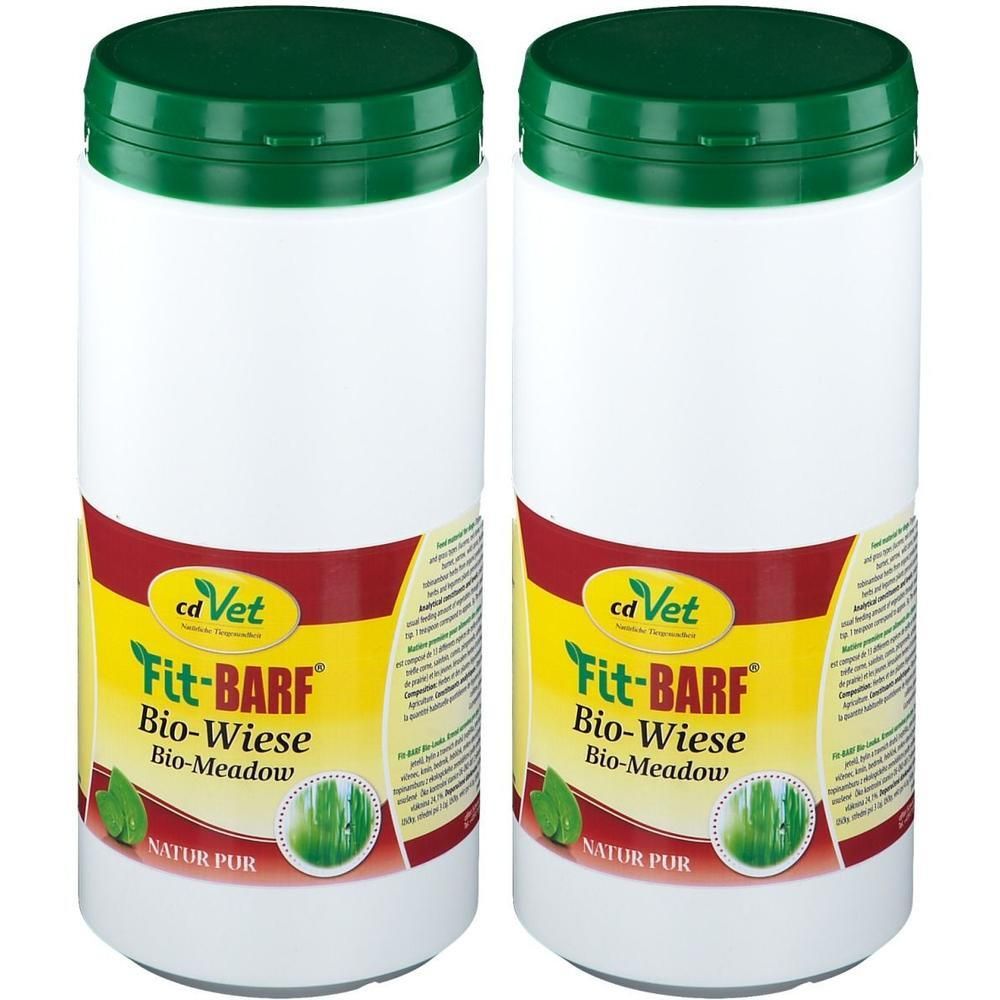 Fit-Barf Bio-Wiese Pulver f.Hunde 2x 2x700 g