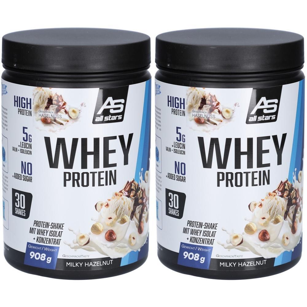 Whey Protein Milky Hazelnut 908g Dose 2x 2x908 g PUE new