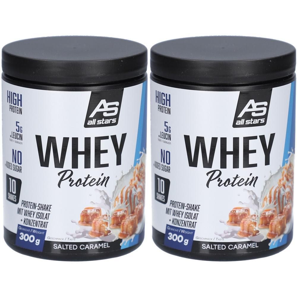 Whey Protein Salted Caramel 300 g Dose 2x 2x300 PUE new