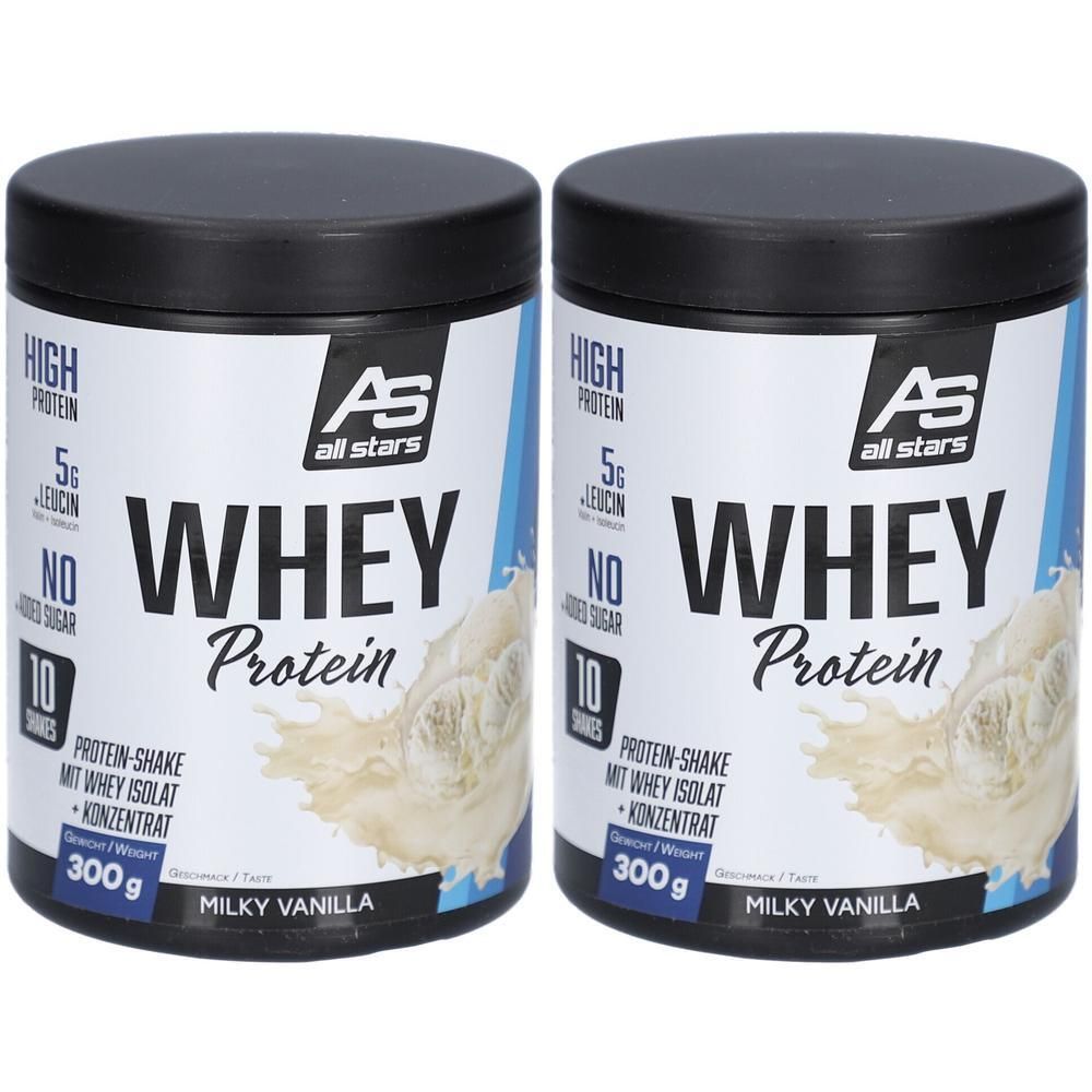 Whey Protein Milky Vanilla 300 g Dose 2x 2x300 PUE new