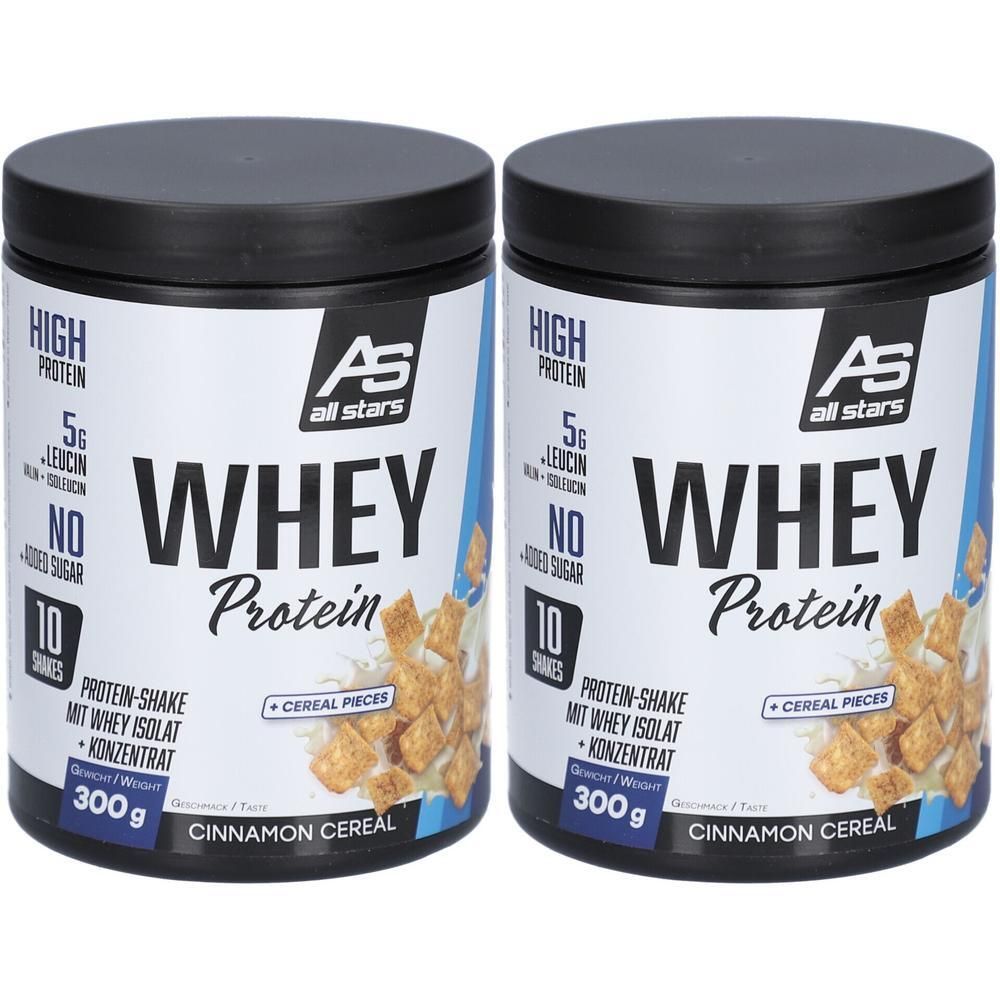 Whey Protein Cinnamon Cereal 300g 2x 2x300 g PUE new
