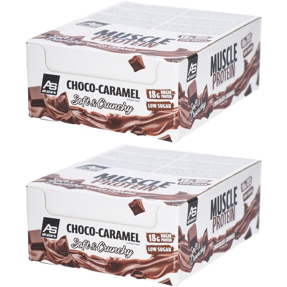 Muscle Protein BAR Chocolate Caramel 12x65g 2x 2x12x65 g