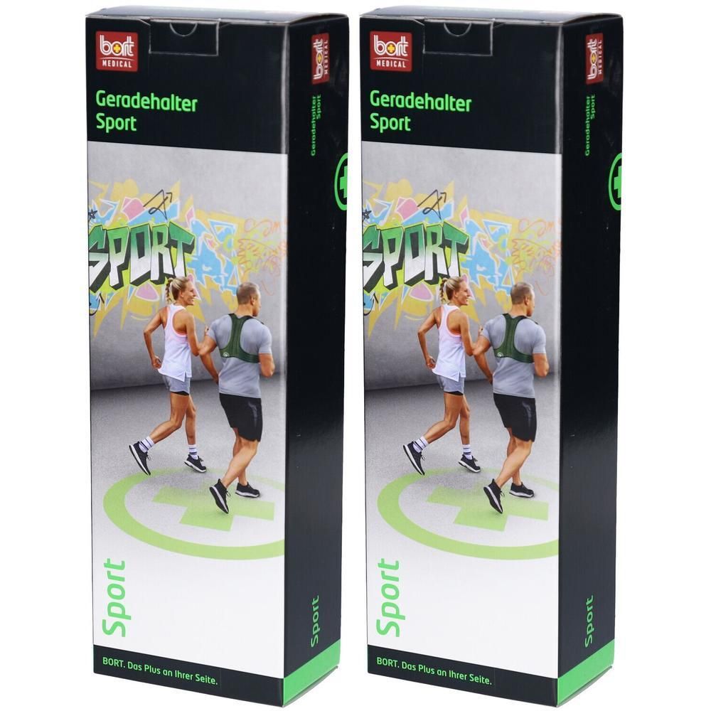Bort Geradehalter Sport Gr.2 2x 2x1 St Bandage(s)