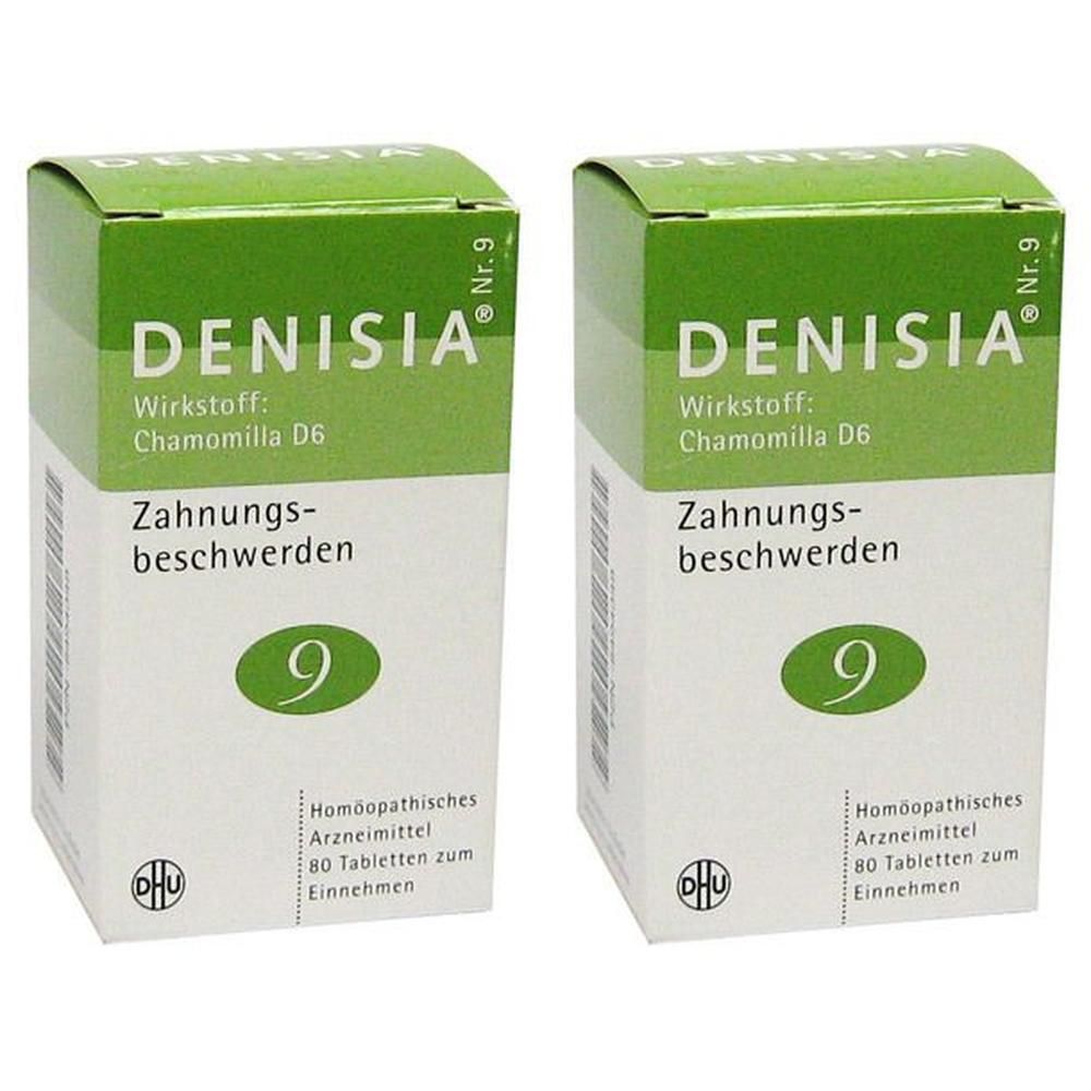 Denisia 9 Zahnungsbeschwerden Tabletten 2x 2x80 St
