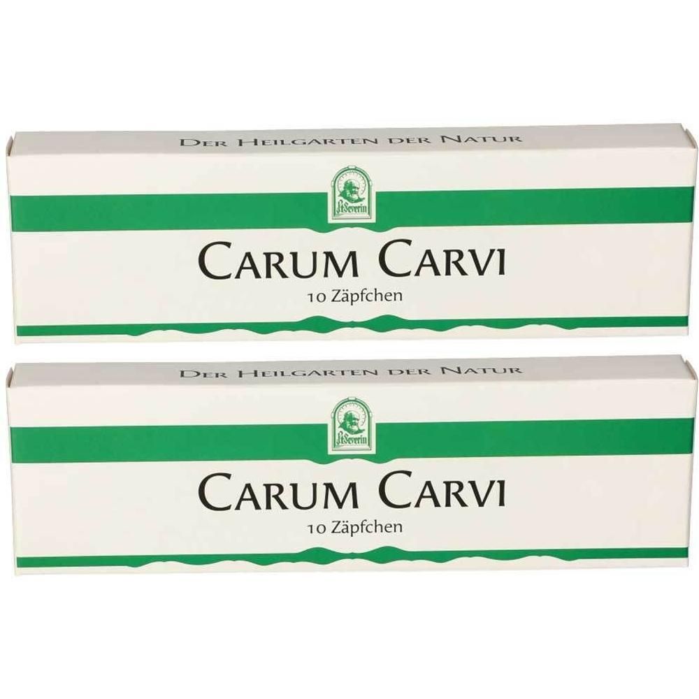 Carum Carvi Zäpfchen 1 g 2x 2x10 St Suppositorien