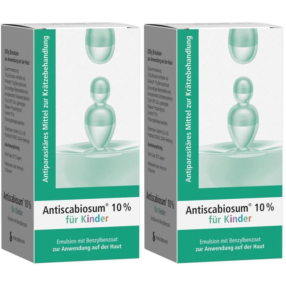 Antiscabiosum 10% f.Kinder Emulsion 2x 2x200 g