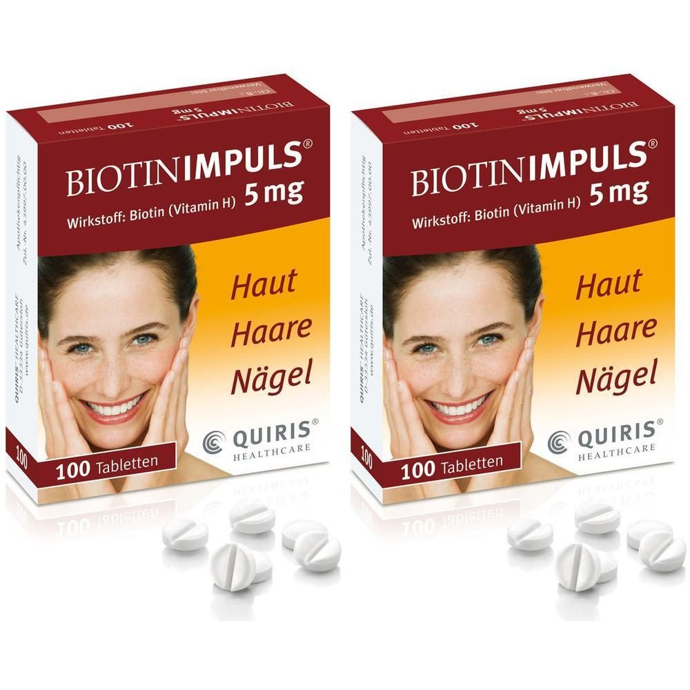 Biotin Impuls 5 mg Tabletten 2x 2x100 St