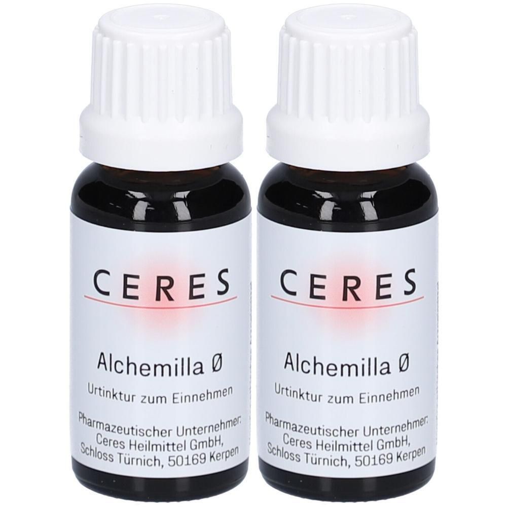 Ceres Alchemilla Urtinktur 2x 2x20 ml Tropfen