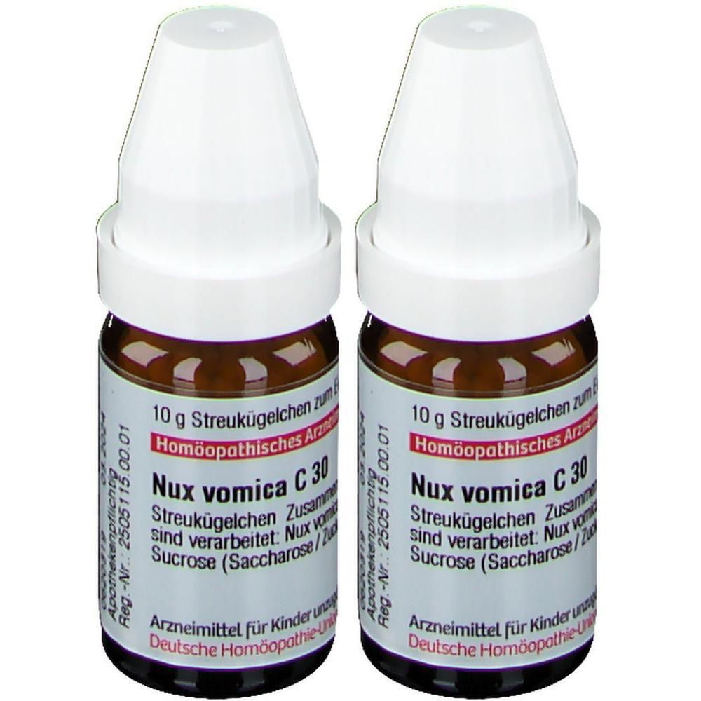 NUX Vomica C 30 Globuli 2x 2x10 g