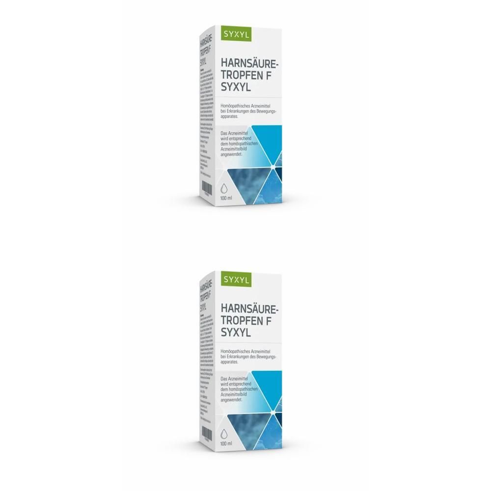 Harnsäuretropfen F Syxyl Lösung 2x 2x100 ml
