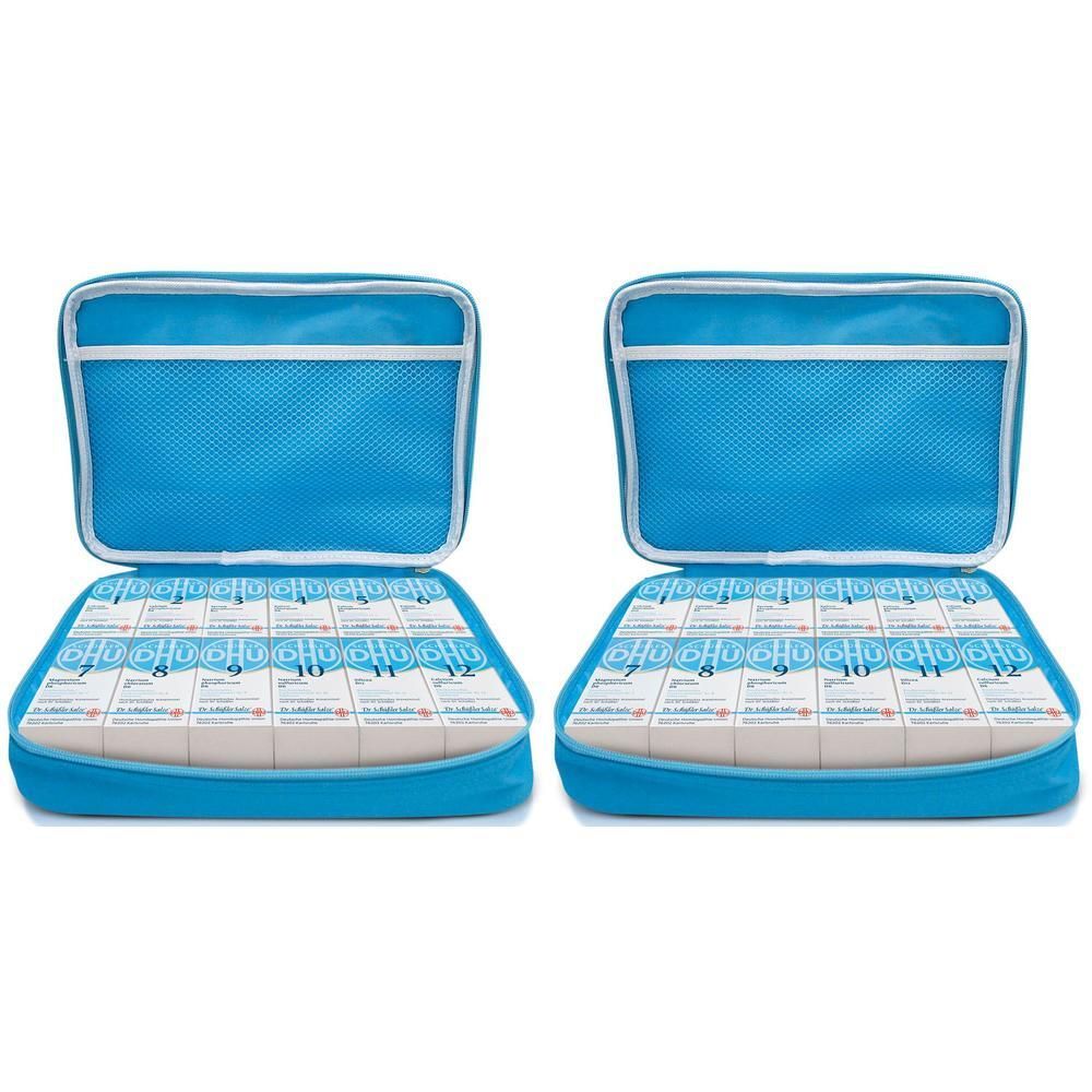 Biochemische Haus- u.Reiseapotheke klein 2x 2x12x80 St Tabletten