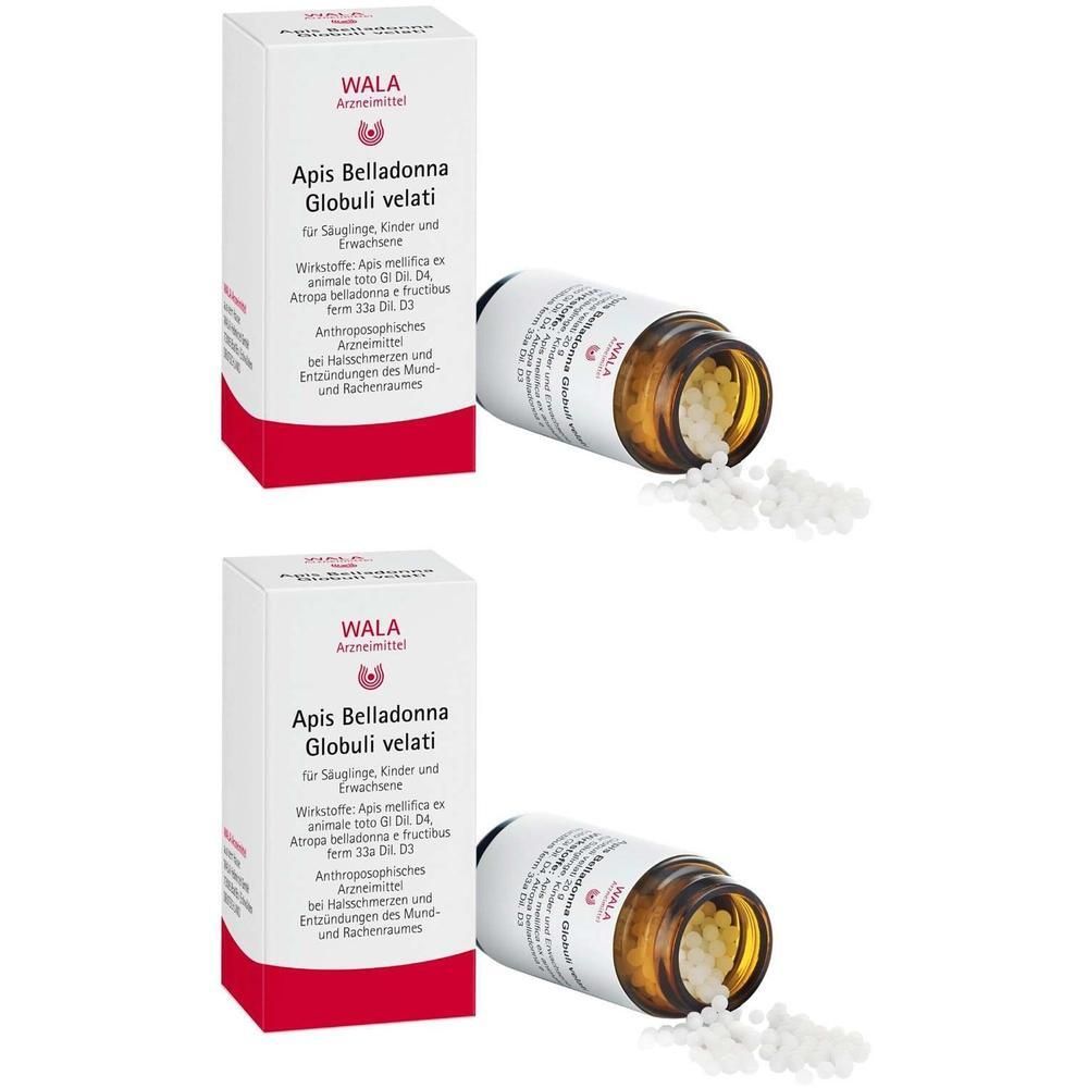 Apis Belladonna Globuli velati 2x 2x20 g