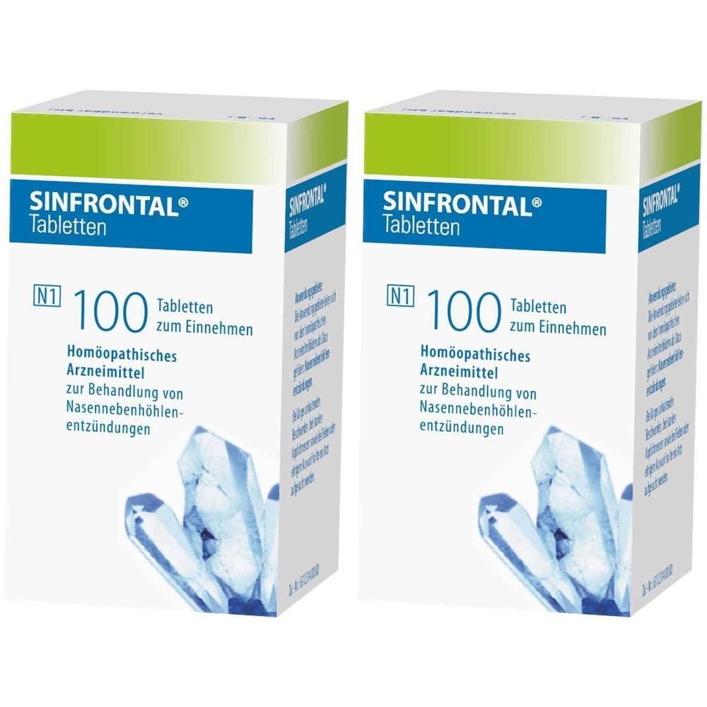 Sinfrontal Tabletten 2x 2x100 St