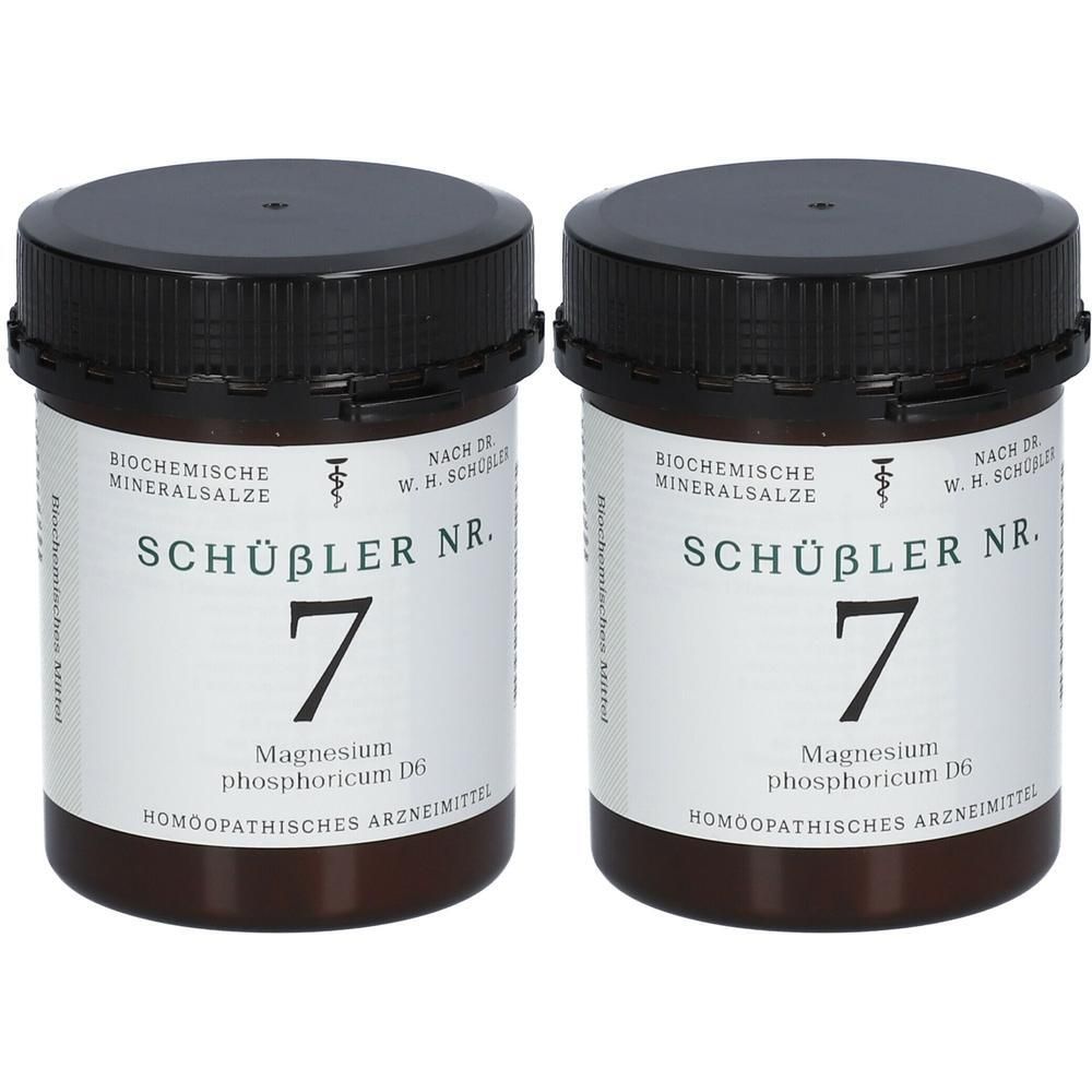 Schüssler Nr.7 Magnesium phosphoricum D 6 Tabl. 2x 2x1000 St Tabletten