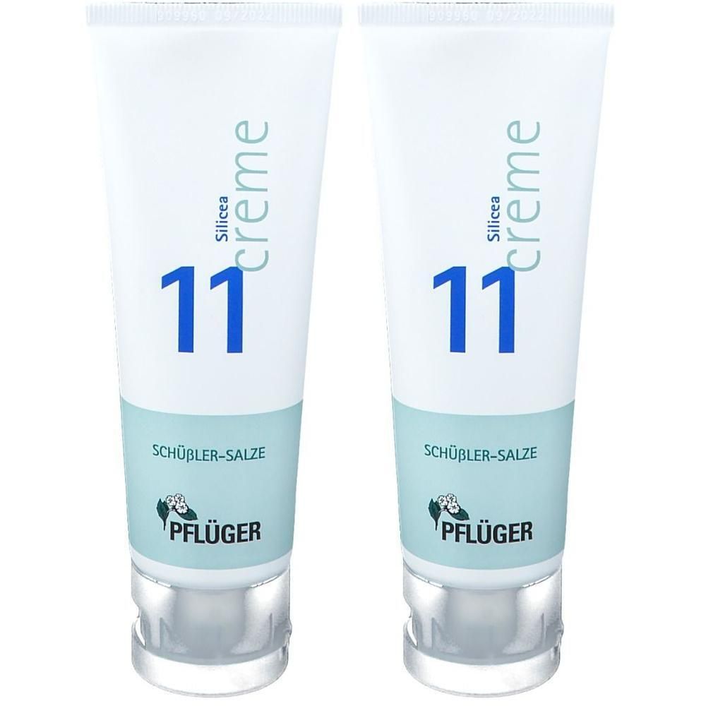 Biochemie Pflüger 11 Silicea Creme 2x 2x75 g