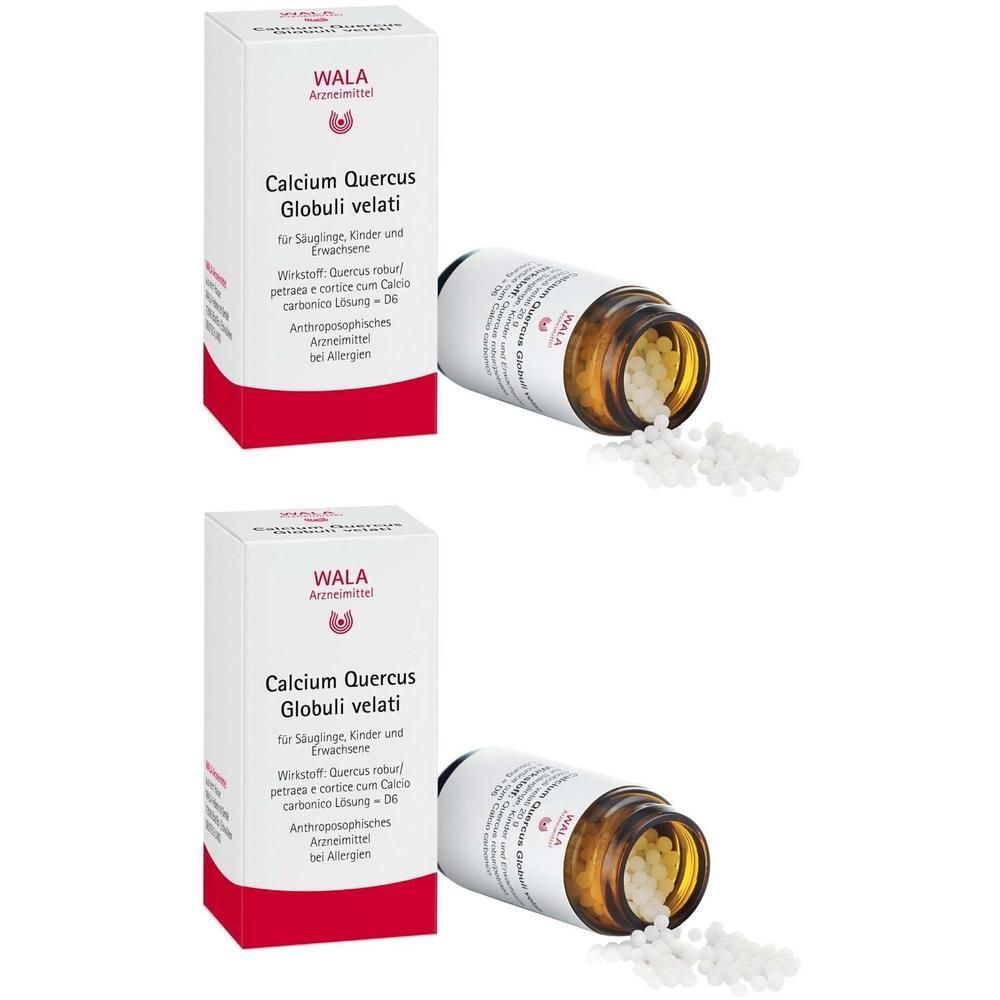Calcium Quercus Globuli velati 2x 2x20 g