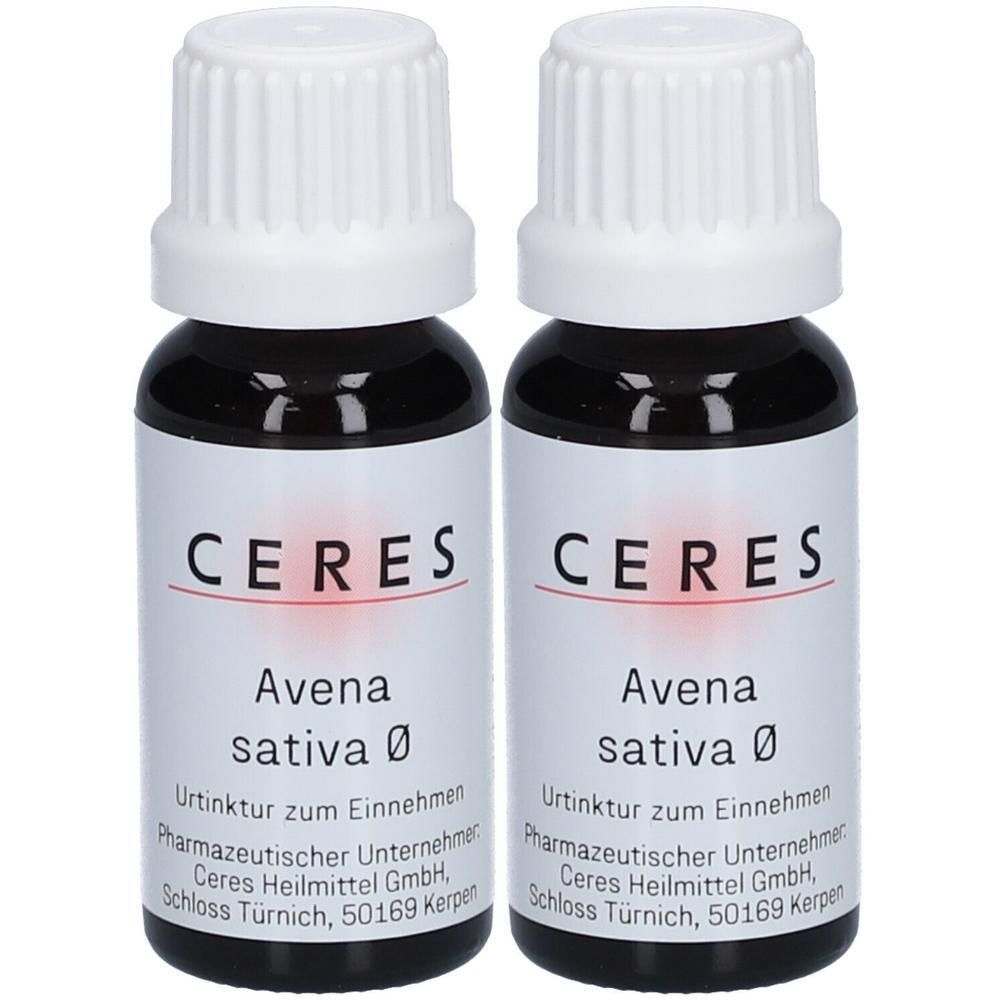 Ceres Avena sativa Urtinktur 2x 2x20 ml Tropfen