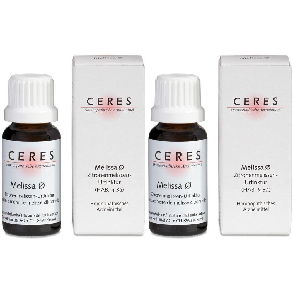 Ceres Melissa officinalis Urtinktur 2x 2x20 ml Tropfen