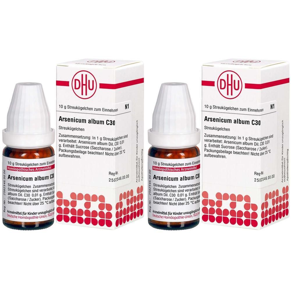 Arsenicum Album C 30 Globuli 2x 2x10 g