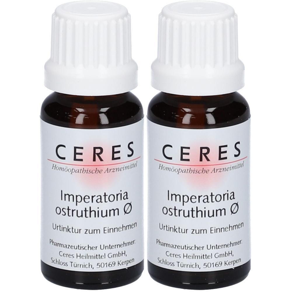Ceres Imperatoria ostruthium Urtinktur 2x 2x20 ml Tropfen