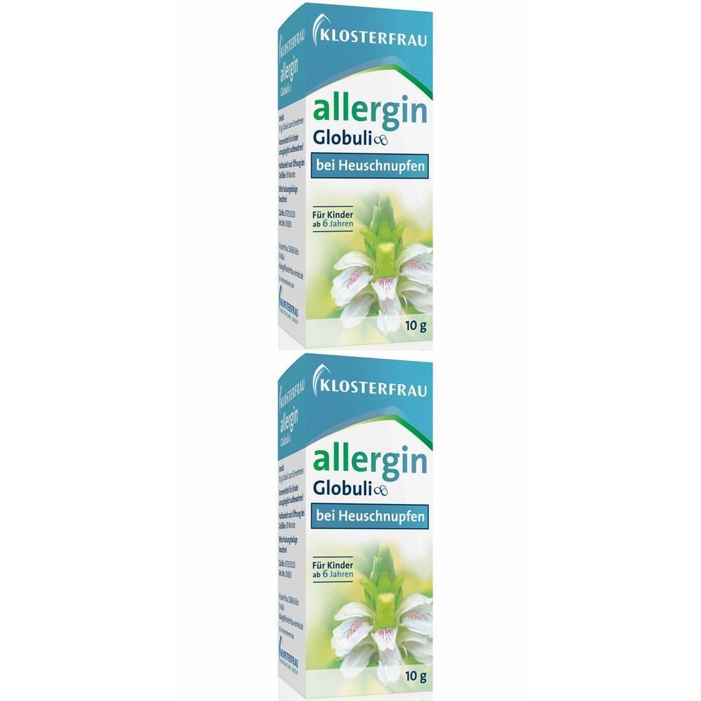 Klosterfrau Allergin Globuli 2x 2x10 g